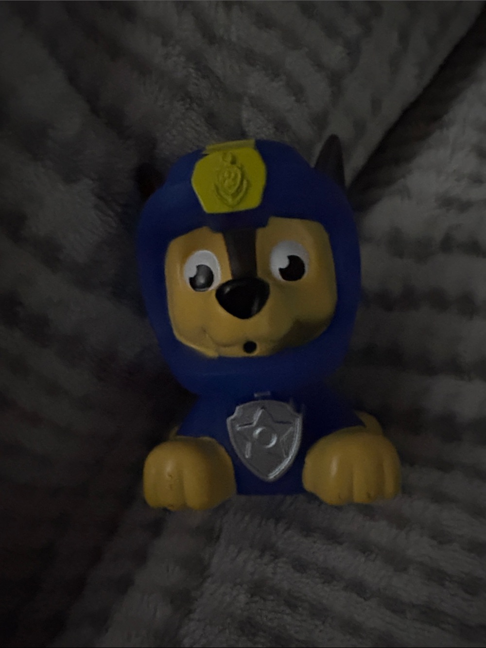 Paw Patrol Chase Figure in Blue and Yellow Police Outfit